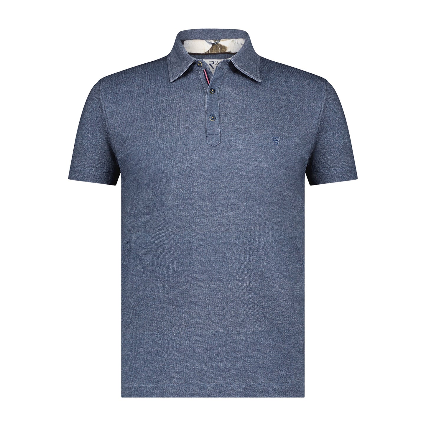 R2 Amsterdam PIQUé Polo Shirt Navy