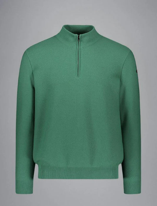 Paul & Shark Zipped Wool pullover 24411630 - Green