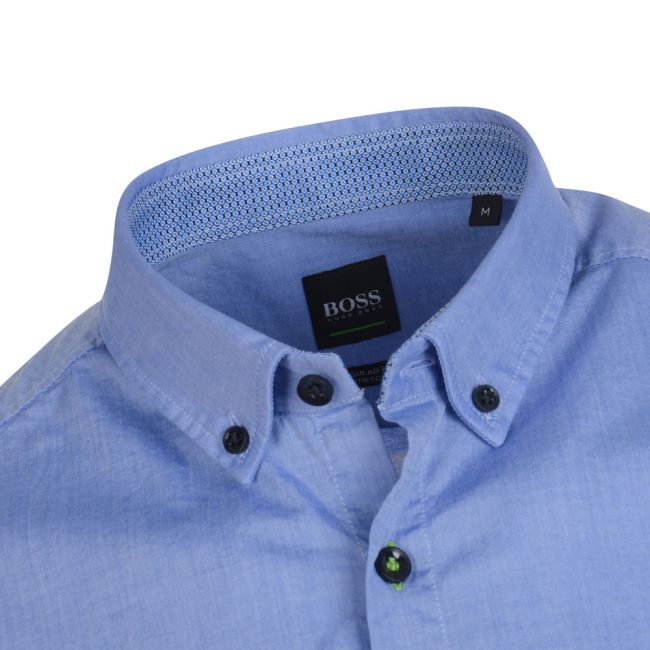 Hugo Boss Biadia Short Sleeve Casual Shirt - Persian Blue