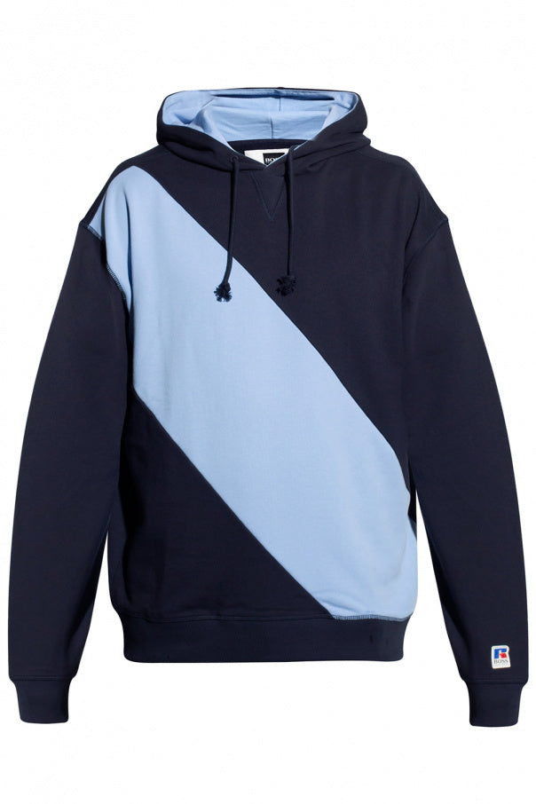 Hugo Boss SIAS_RA Athletic Hoodie - Dark Blue