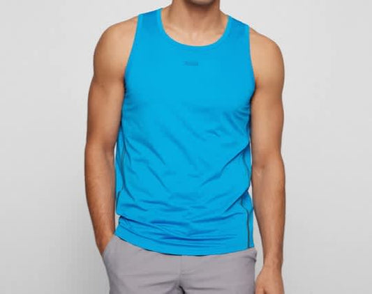 Hugo Boss Taank Gym Singlet - Blue