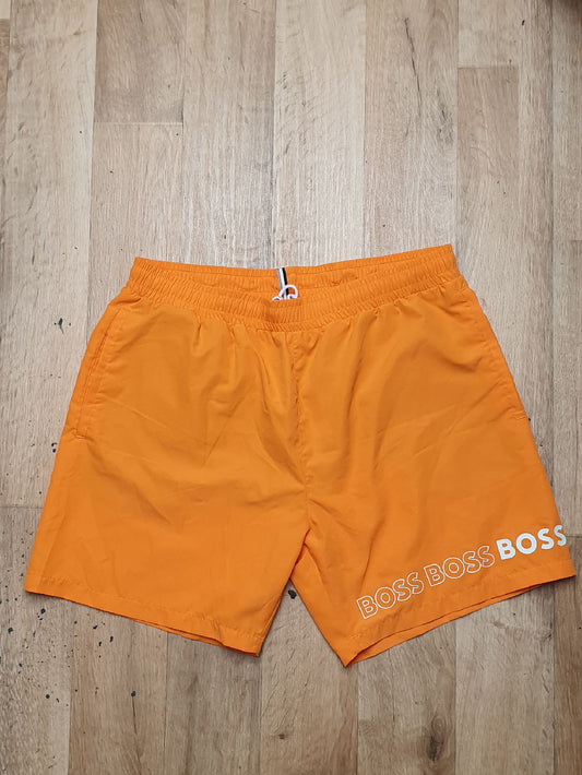 Hugo Boss Dolphin 815 Swim Shorts - Orange
