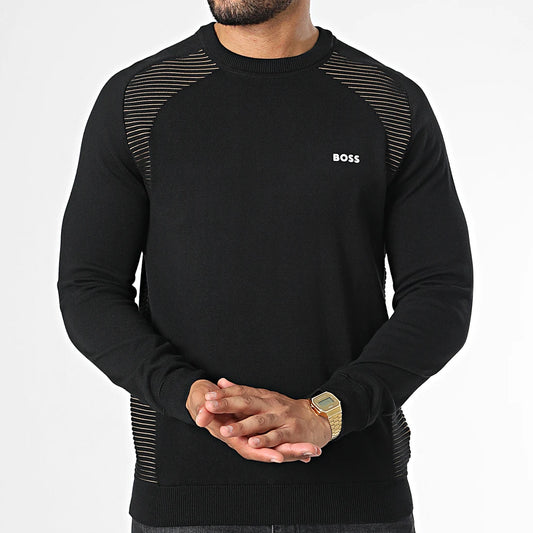 Hugo Boss Ramal Crew Sweater - Black