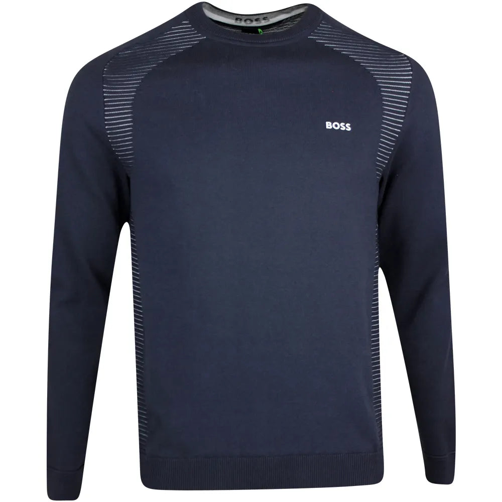 Hugo Boss Ramal Crew Sweater - Dark Blue