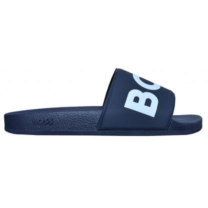 Hugo Boss Men's Sean Sliders - Dark Blue