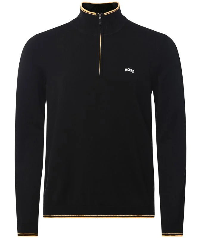 Hugo Boss Zitom_w22 Half-zip - Black