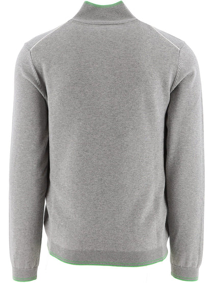 Hugo Boss Zitom_w22 Half-zip - Light Grey