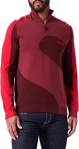 Hugo Boss Zaylor Half-zip - Red