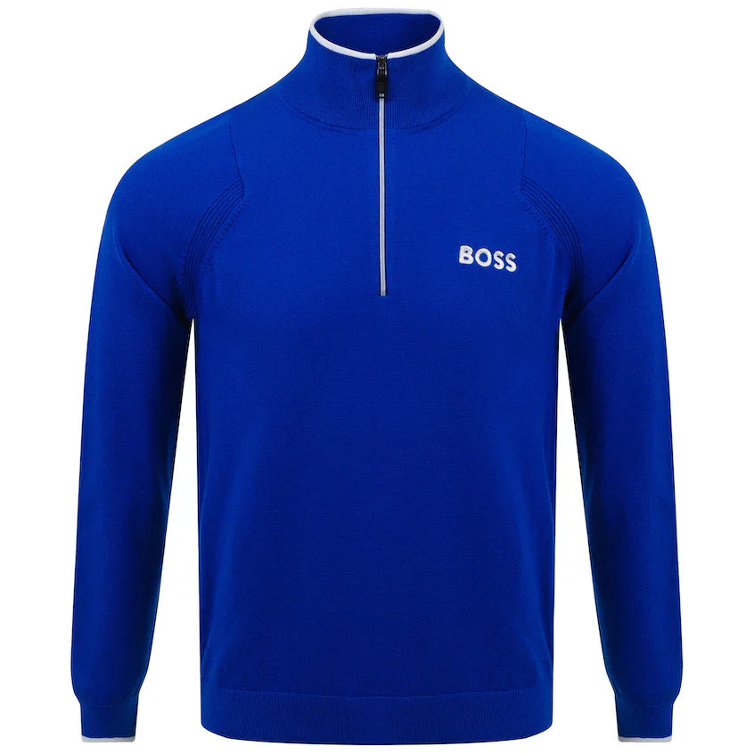 Hugo Boss Zelvin Half-zip - Dark Blue