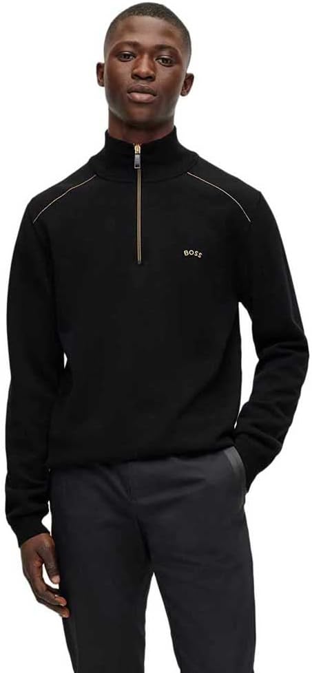 Hugo Boss Zoldan Half-zip - Black