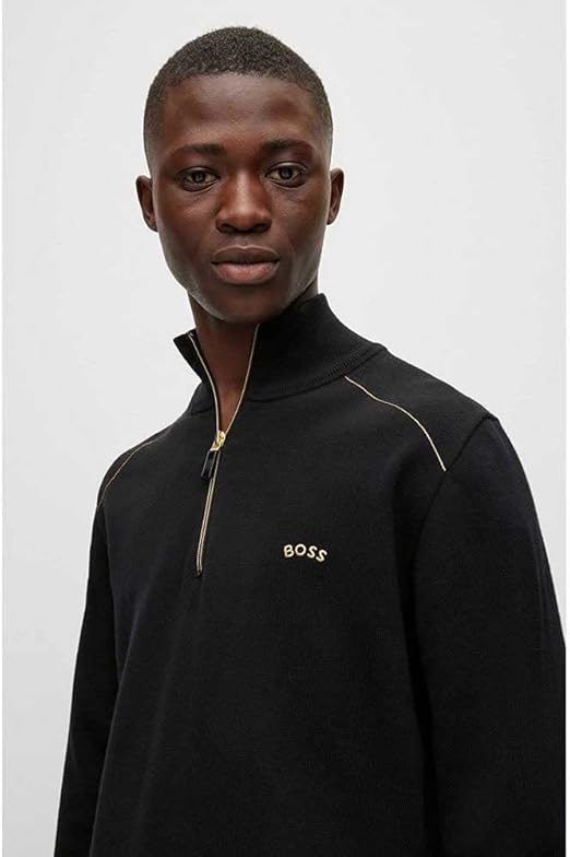 Hugo Boss Zoldan Half-zip - Black