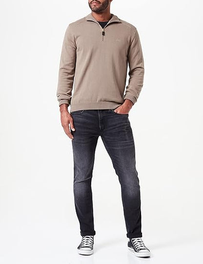 Hugo Boss Zoldan Half-zip - Light/pastel Green