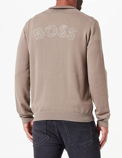 Hugo Boss Zoldan Half-zip - Light/pastel Green