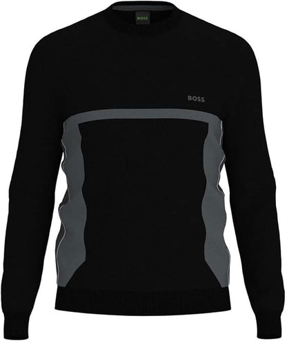 Hugo Boss Reloko Crew Neck Jumper - Black