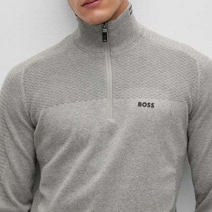 Hugo Boss Zolet Knitewear - Light Grey Size L