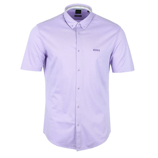 Hugo Boss  Biadia R Short Sleeve Shirt - Purple