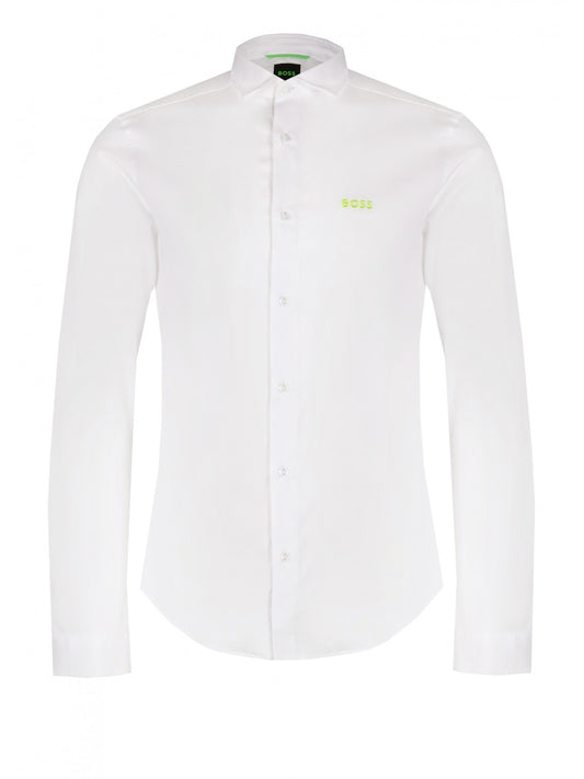 Hugo Boss Bink_R Niebieski Regular Fit - White