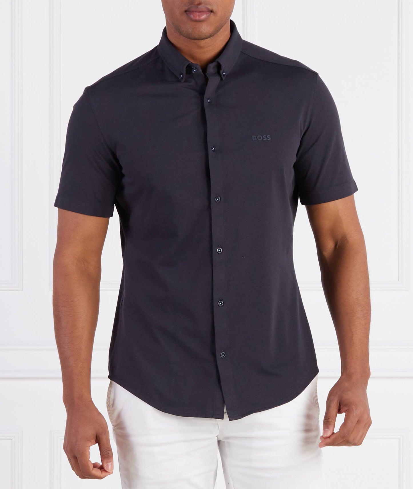 Hugo Boss Biadia_r Casual Shirts - Dark Blue