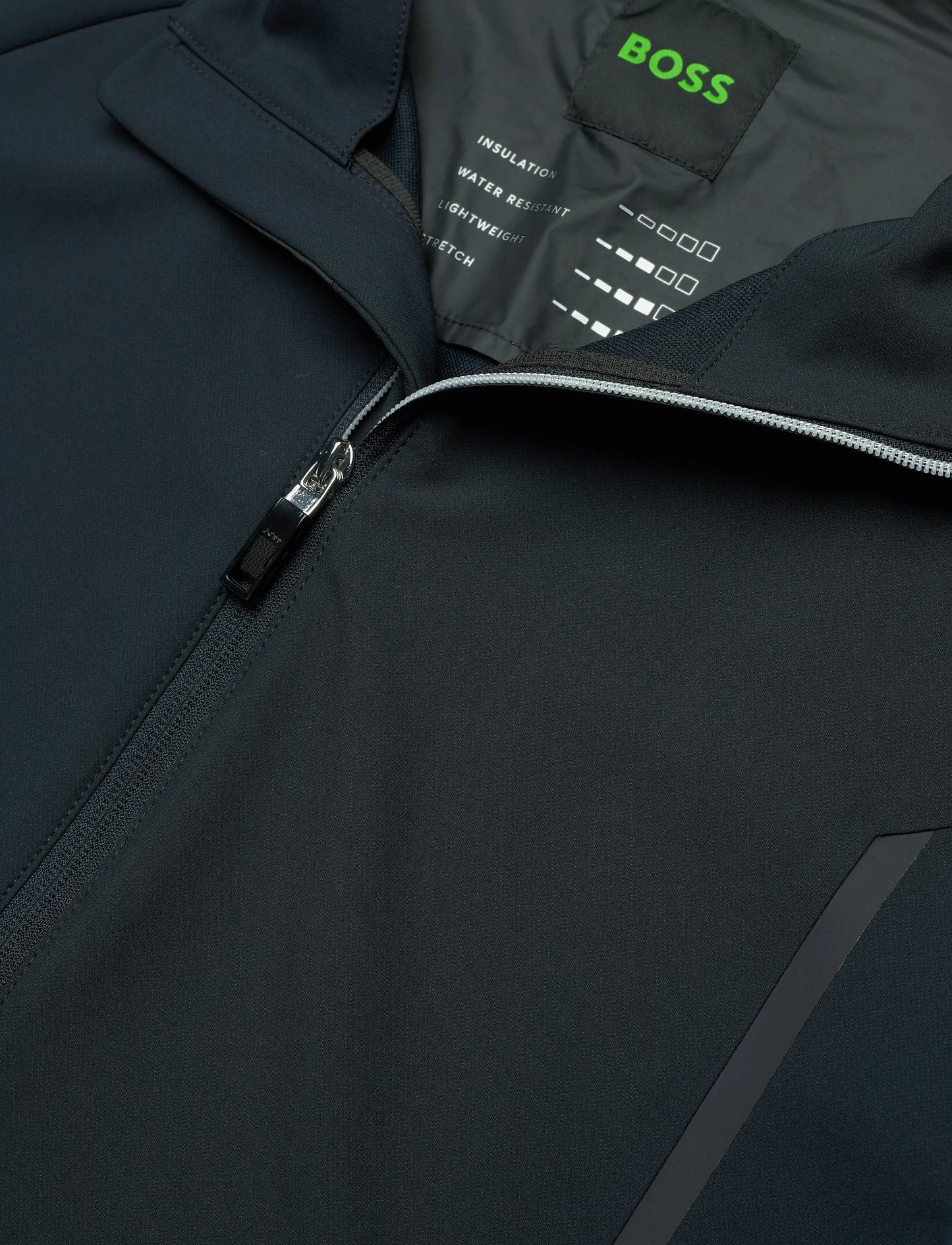 Hugo Boss Zipped Track Jacket - Dark Blue