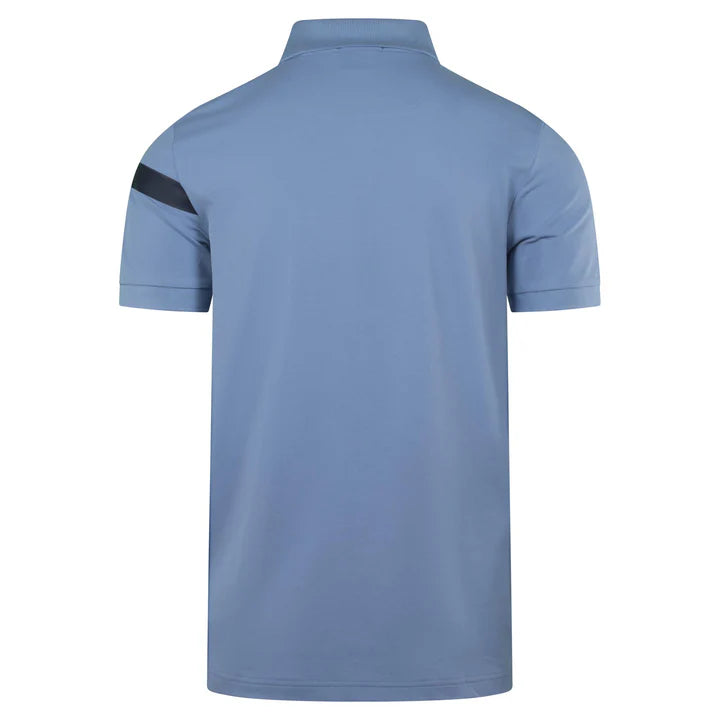 Hugo Boss Paule Mens Golf Polo - Open Blue