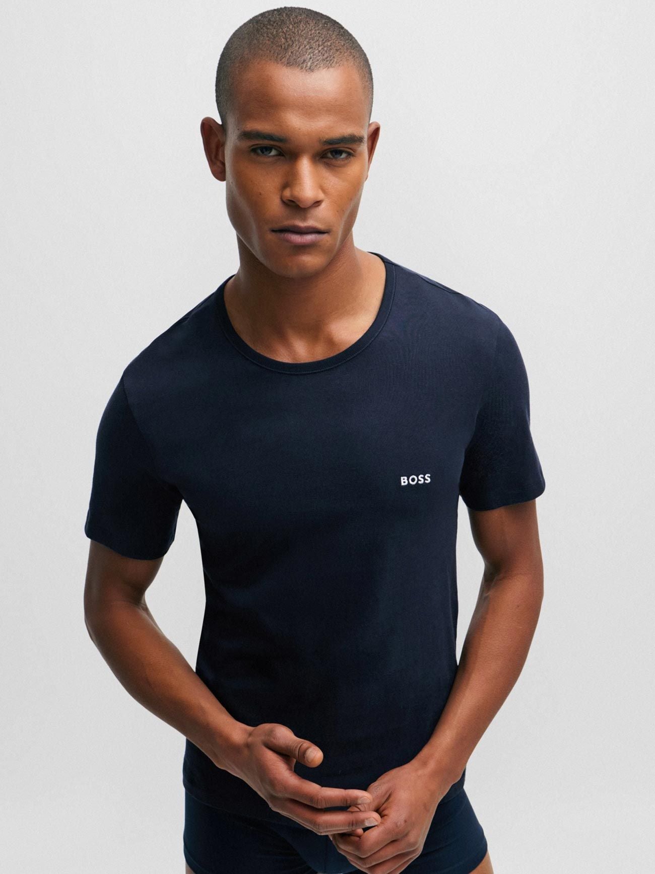Mens 3 pack hugo boss t shirts hot sale