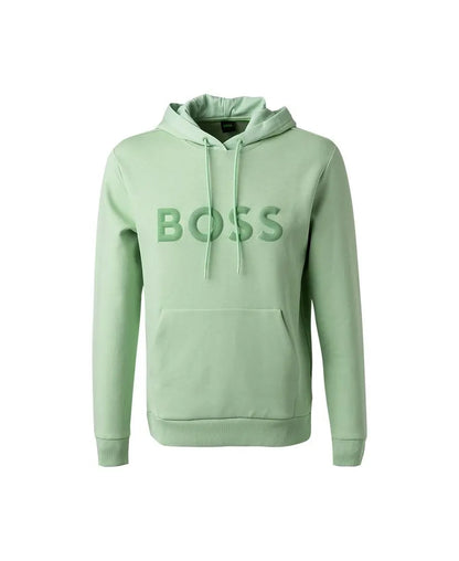 Hugo Boss Soody 1 Mens Pullover Hoodie SMALL SIZEES - Open Green