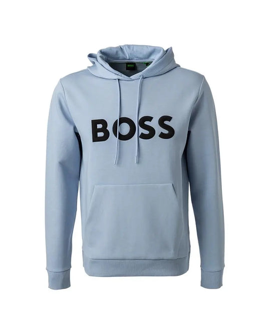 Hugo Boss Soody 1 Mens Pullover Hoodie - Bright Purple