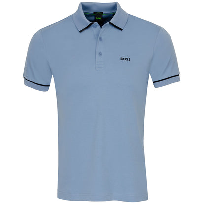 Hugo Boss Paule Polo Shirt - Open Blue