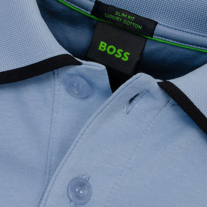 Hugo Boss Paule Polo Shirt - Open Blue