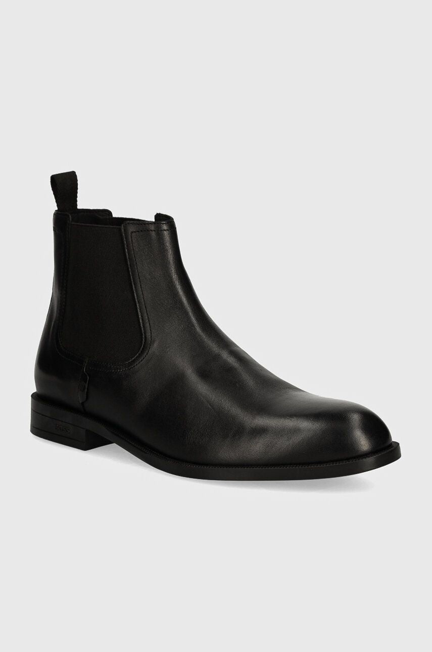 Hugo Boss Chelsea boots Black Ryle Menswear