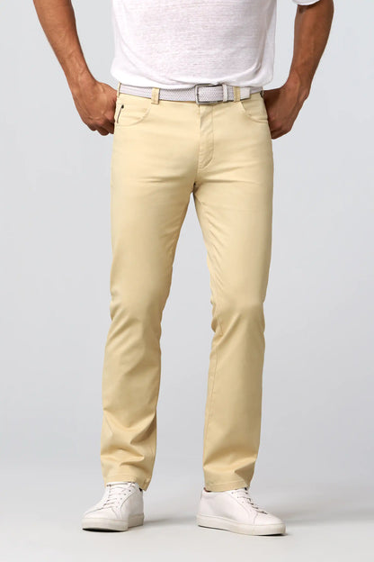 Meyer 223 Oslo Cotton Trousers 1-5054/32 - Beige