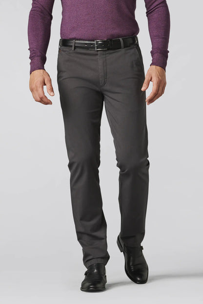 Meyer Roma 9-316 regular chino - Charcoal