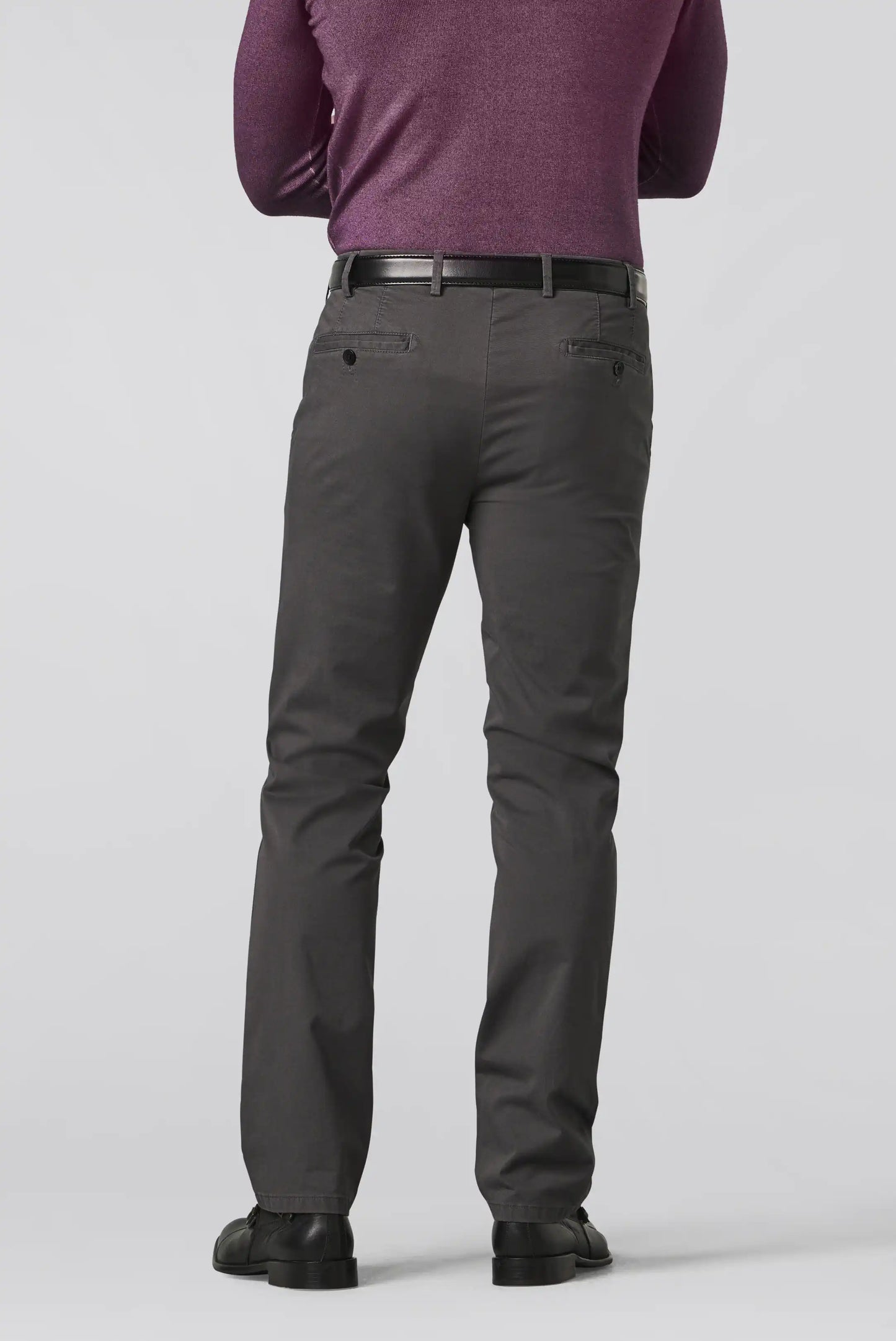 Meyer Roma 9-316 regular chino - Charcoal