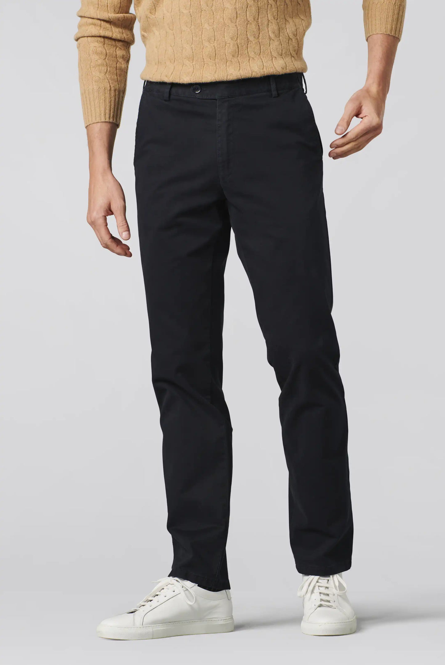 Meyer Flex Chino Oslo Modern Fit - Navy