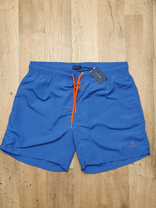 Gant Classic Fit Swim Shorts - Nautical Blue
