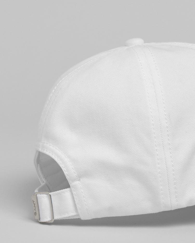 GANT Cotton Twill Cap - White