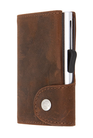 C-secure Wallet Buffalo - Brown