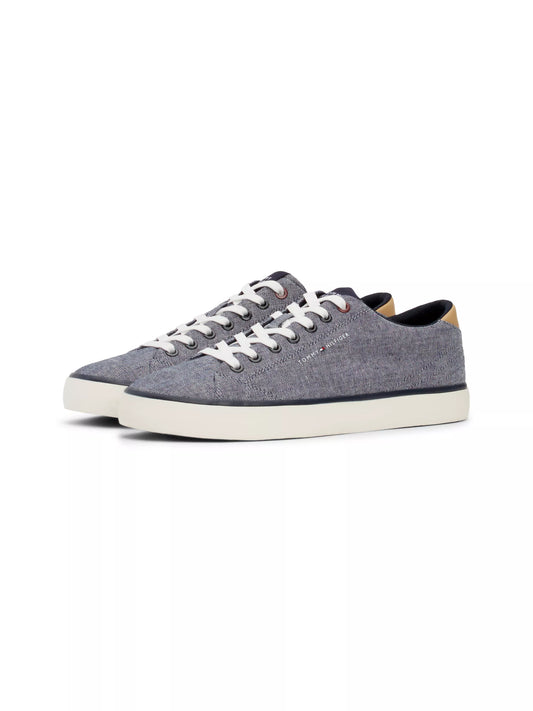 Tommy Hilfiger Th Hi Vulc Low Chambray - Desert Sky