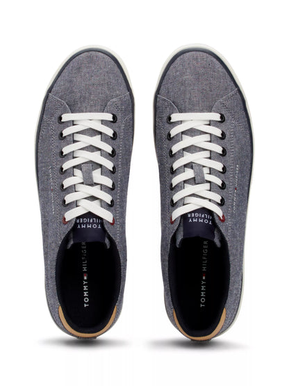 Tommy Hilfiger Th Hi Vulc Low Chambray - Desert Sky