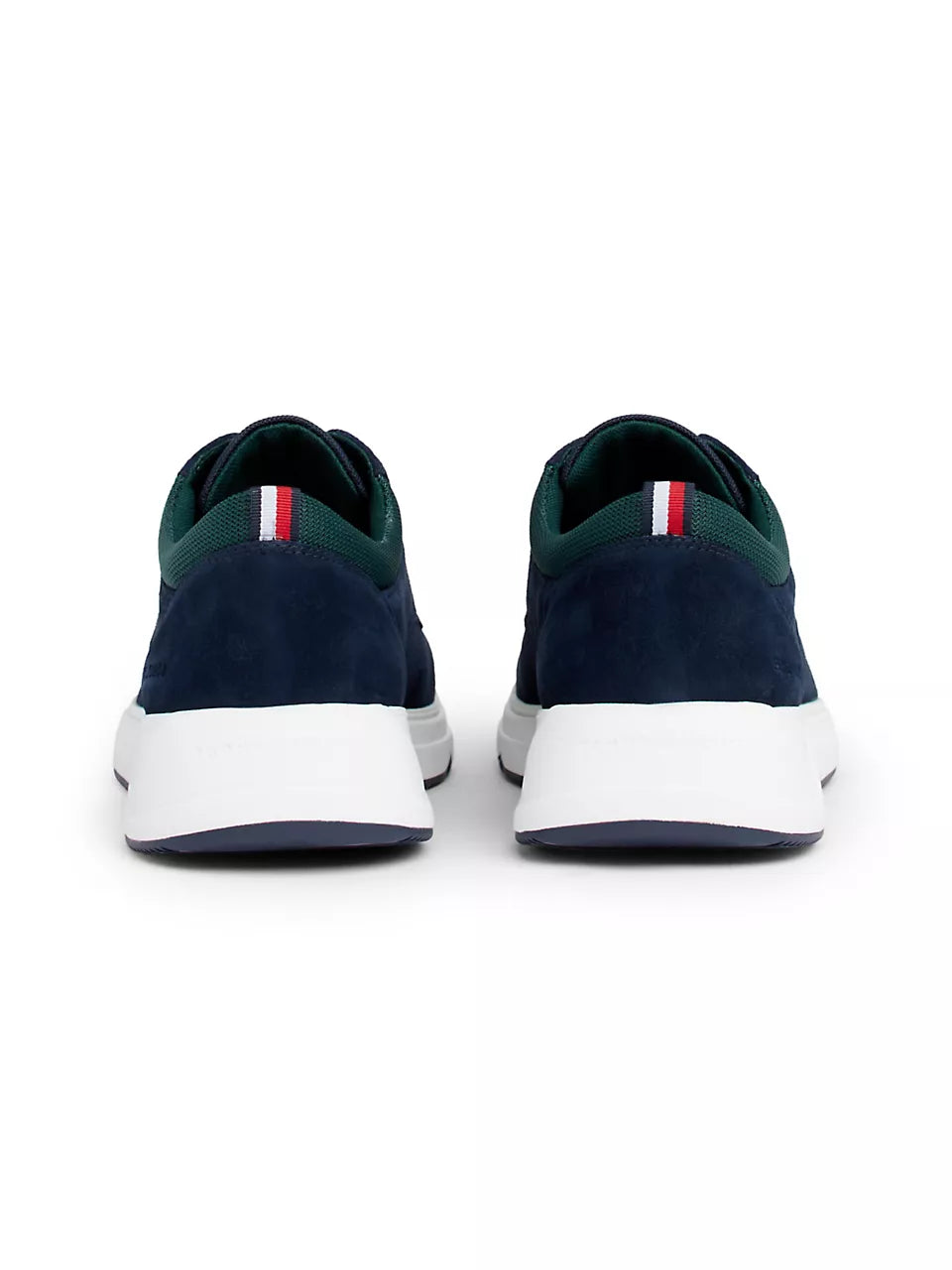 Tommy Hilfiger Hybrid Suede Mid-top Trainers - Desert Sky