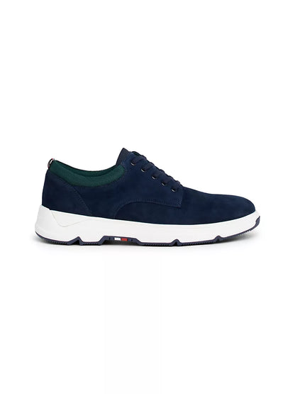 Tommy Hilfiger Hybrid Suede Mid-top Trainers - Desert Sky