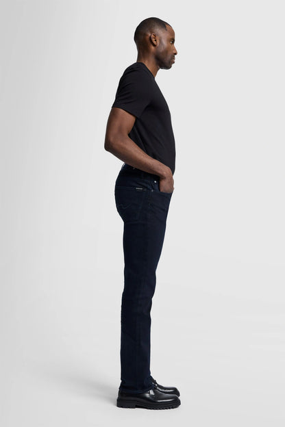 7 for All Mankind Standard Luxe Performance Blue Black