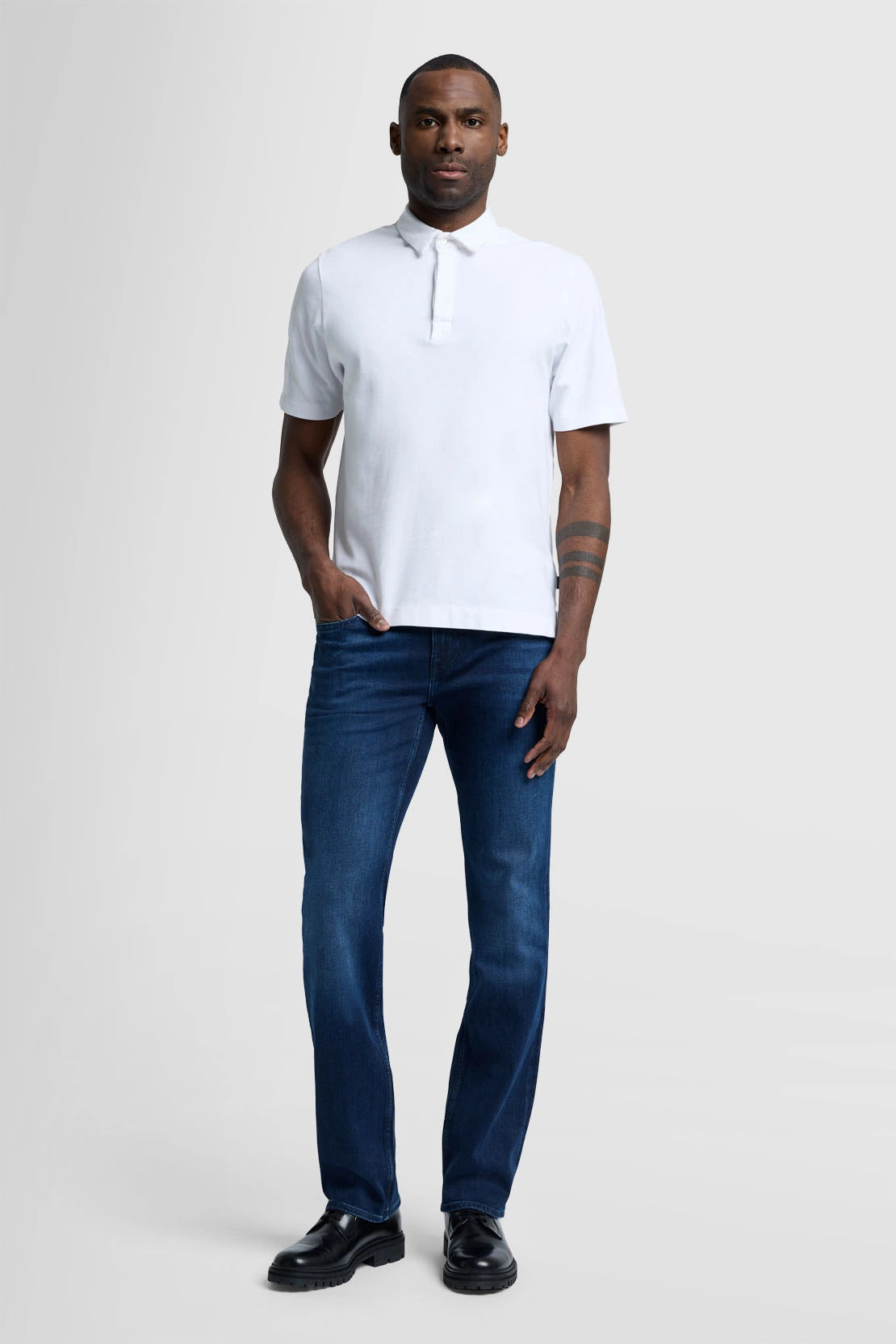 7 for All Mankind Standard Luxe Performance - Dark Blue