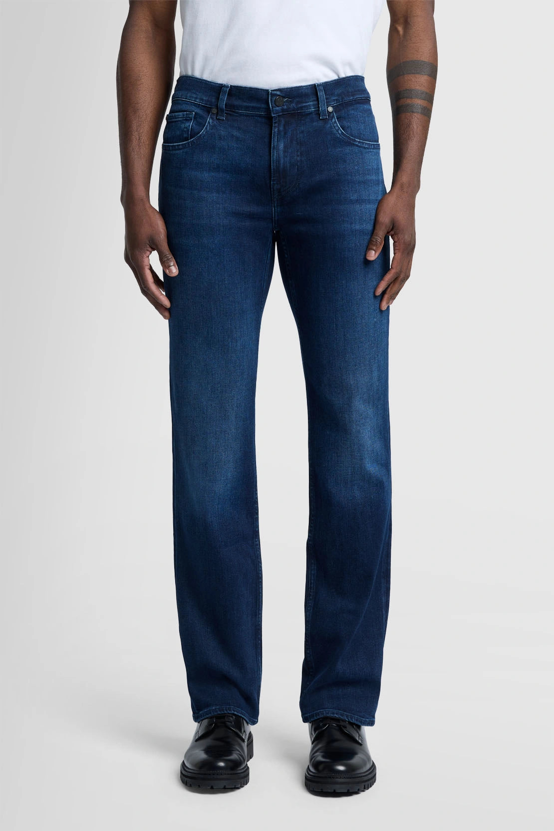 7 for All Mankind Standard Luxe Performance - Dark Blue