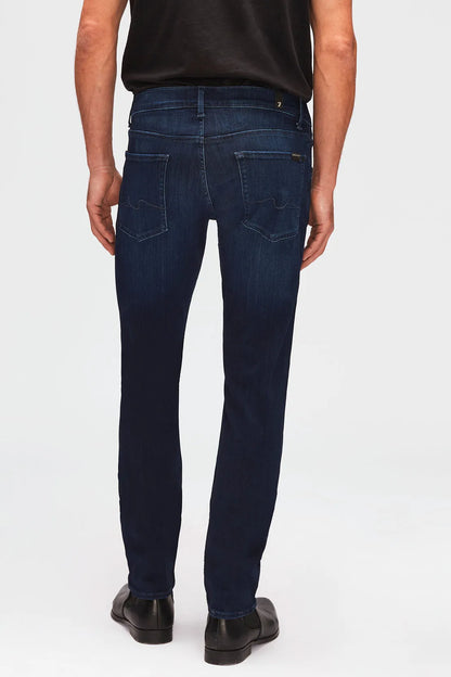 7 For All Mankind Slimmy Luxe Performance Plus Deep Blue