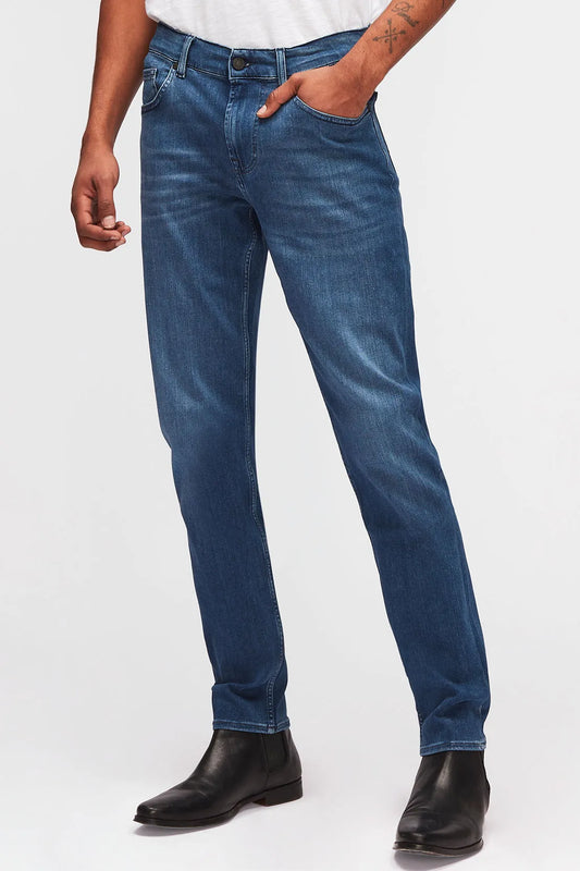 7 For All Mankind Slimmy Tapered Luxe Performance Plus Mid Blue