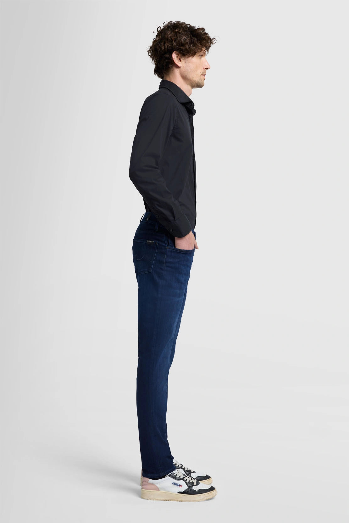 7 for All Mankind Slimmy Tapered Luxe Performance Plus - Deep Blue