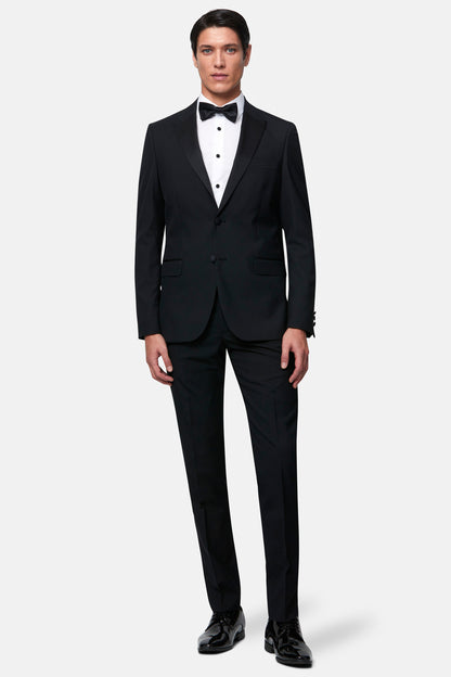 2PC Peak Lapel Tuxedo Black