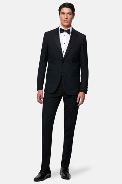 2PC Peak Lapel Tuxedo Black