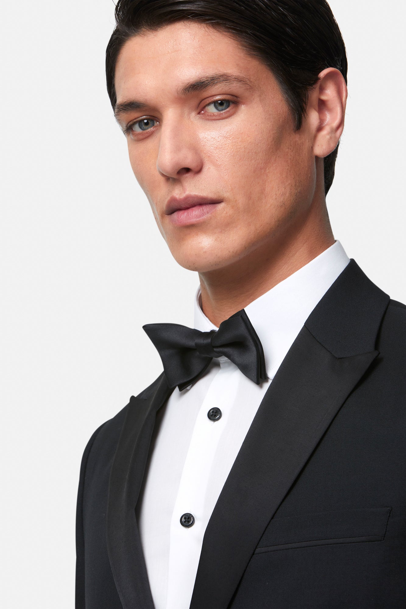 2PC Peak Lapel Tuxedo Black